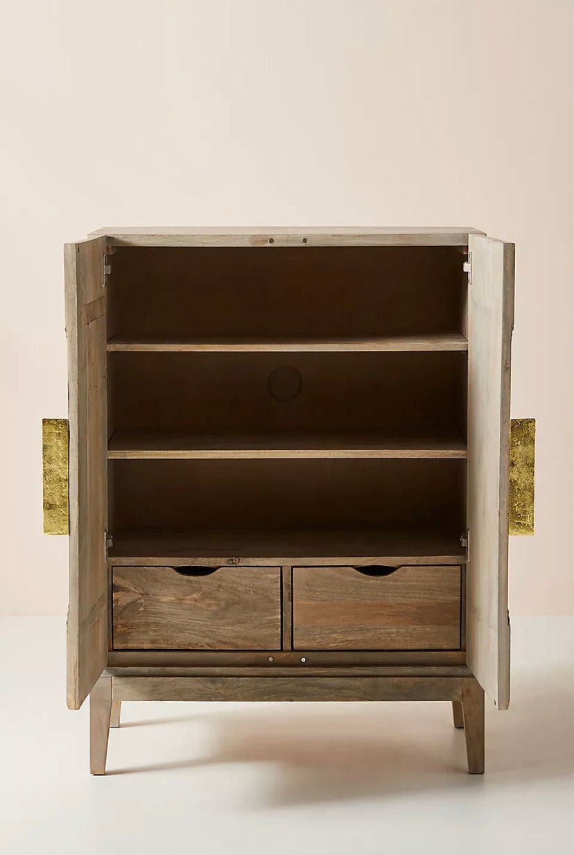 Handcarved Samuel Cabinet Handmade Furniture Etsy