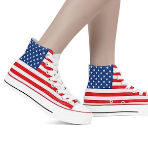 Converse basse bandiera americana outlet