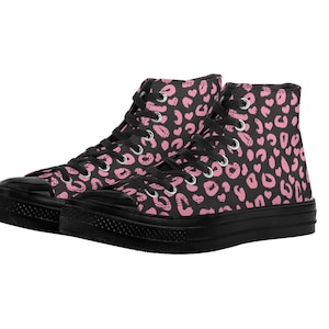 Leopard print converse girls sales