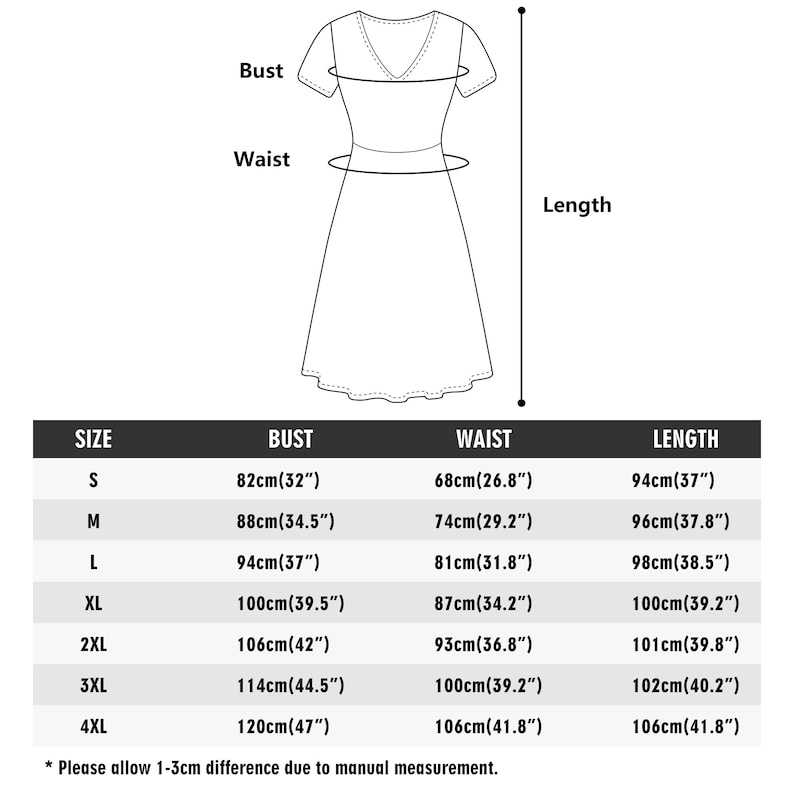 Frauen Custom Kleid mit V-Ausschnitt Schwarzes Top Rüschen Sommerkleid Personalisierter Rock Jede Farbe Text Logo Bild Foto Bild 3