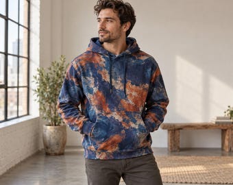 Premium Custom Hoodie All Over Print Hooded Sweatshirt, Personalized Pullover Any Color Photo Image Logo Text, Design Your Own Sweater