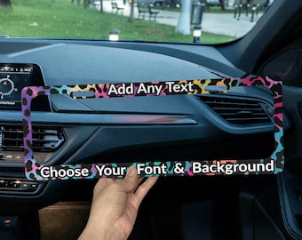Custom Australia License Plate Frame, Personalized Aussie Number Plate Surround, Custom Printed Car Plate Holder, AU Rego Plate Cover Gift