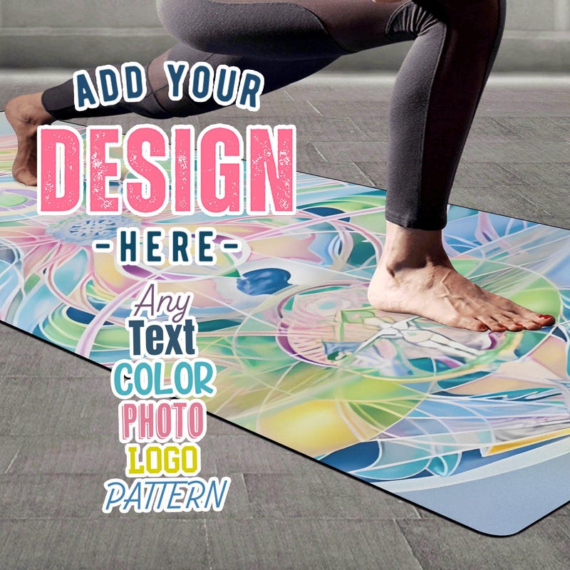 Custom Yoga Mats - Etsy