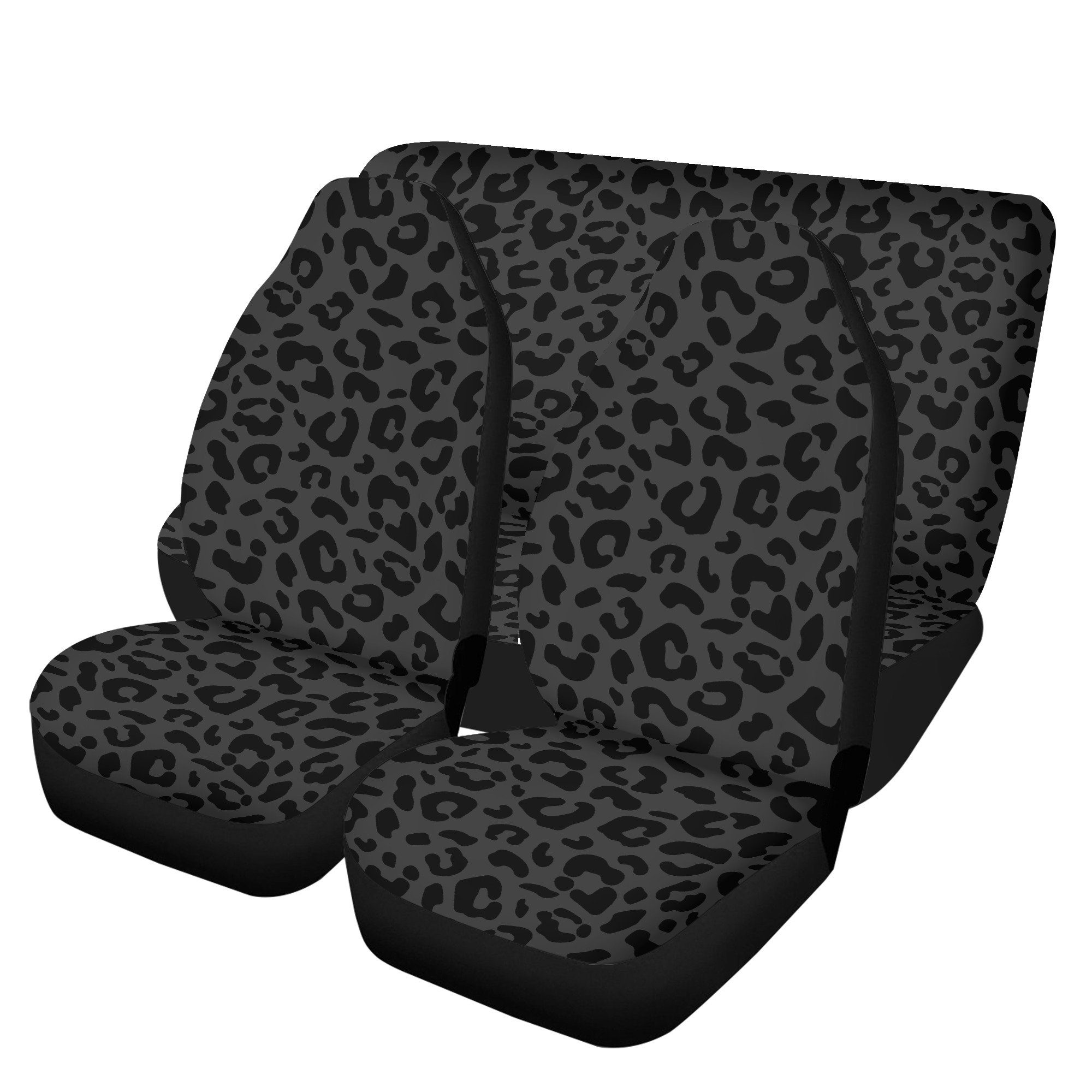 Housses De Siège Auto Léopard - Lot De 2, Microfibre Polyester, Universel Berline/SUV, Facile à Installer - 8