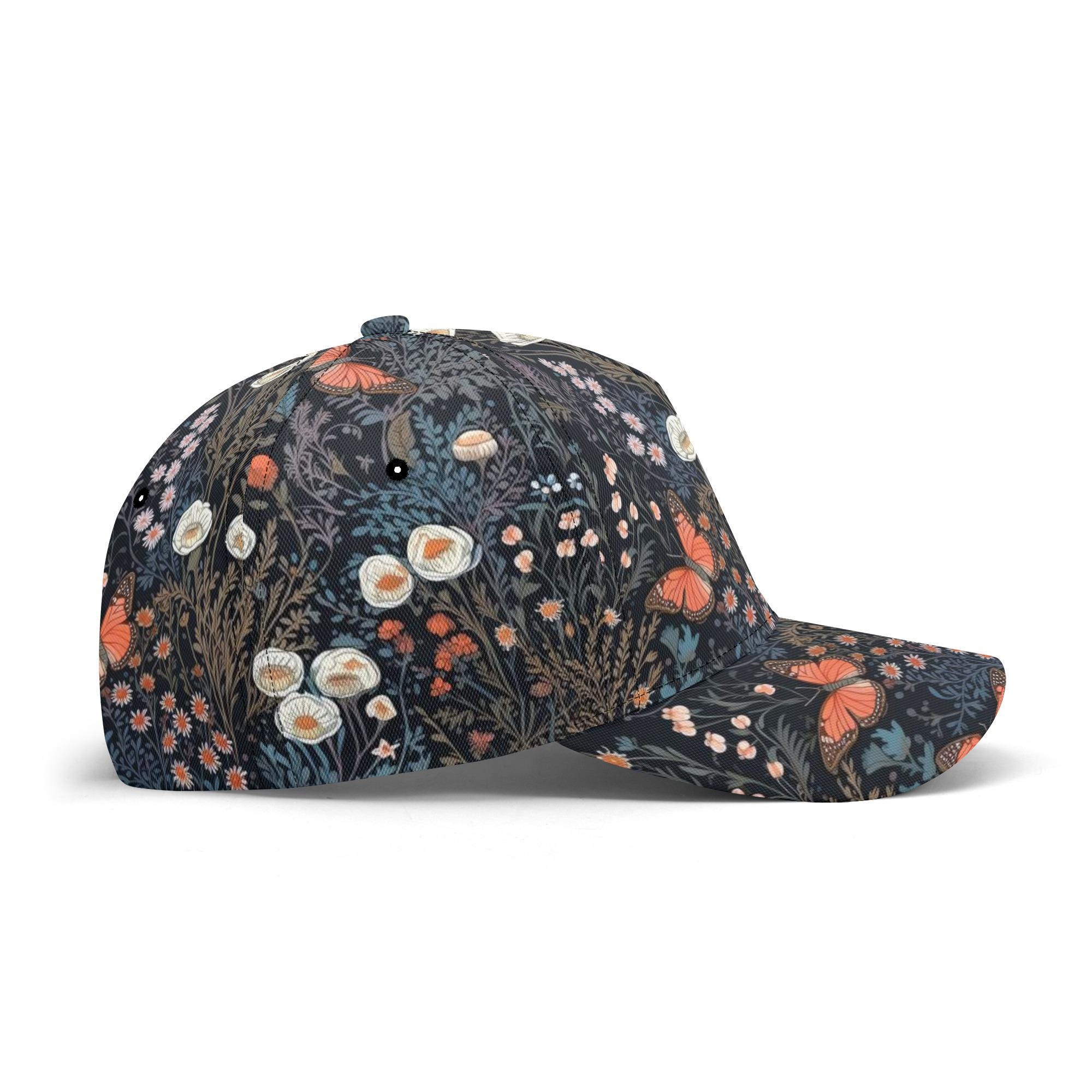 Floral Fantasy Women\'s Cap Vibrant-Womens-Floral-Baseball  main image 2