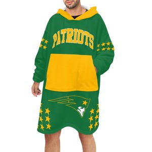Custom Oversized Hoodie Unisex Personalized Hooded Flannel Sweatshirt Any Color Photo Pattern Logo Text Dress Hoodie Pullover Blanket image 7