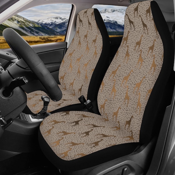 Giraffe Car Seat Cover Etsy
