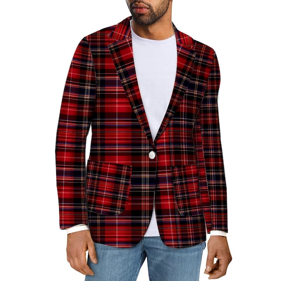 Ladies Custom Blazer Mens or Womens Personalized Casual Suit Jacket With Pockets Sports Coat Any Photo Color Logo Pattern Split Panel Back Etsy Ireland