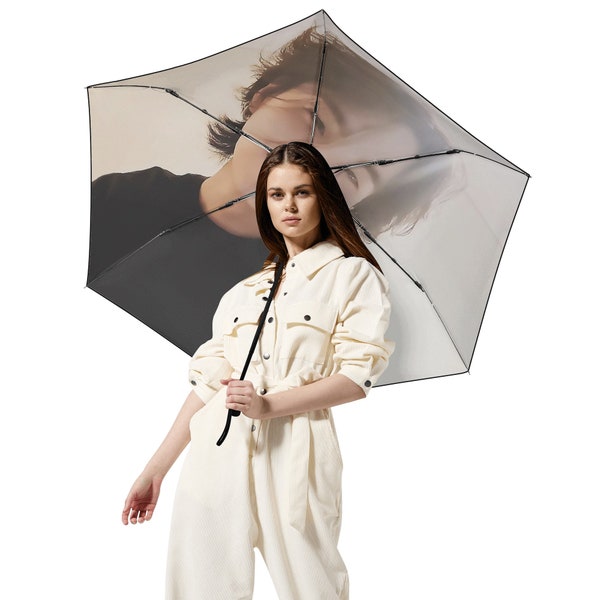 Benutzerdefiniertes Foto-Regenschirm-Unterseitendruck Personalisierte K-Pop-Geschenkidee Innenbedruckte Regenschirm-Innenbild-Bild-Bild Kpop-Armee-Fangeschenke