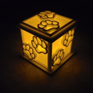 Paw Tea-Light Lantern