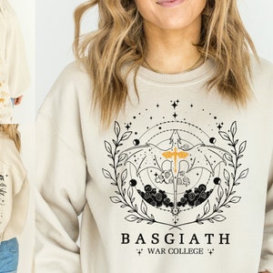 Fourth Wing Sweatshirt, Basgiath War College, Dragon Rider, Violet Sorrengail, Xaden Riorson, Riders Quadrant, Fantasy reader, Bookish Shirt