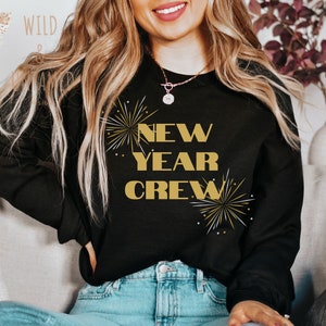 Cheers To The New Year Shirt, 2024 Happy New Year Sweatshirt,Happy New Year Shirt, New Years Shirt, 2023 Christmas, Happy New Year Shirt