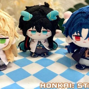 Honkai Star Rail Plush Dolls Honkai Star Rail Imbibitor Lunae Dan Heng Honkai Star Rail Blade Honkai Star Rail Plushie Keychain Charm