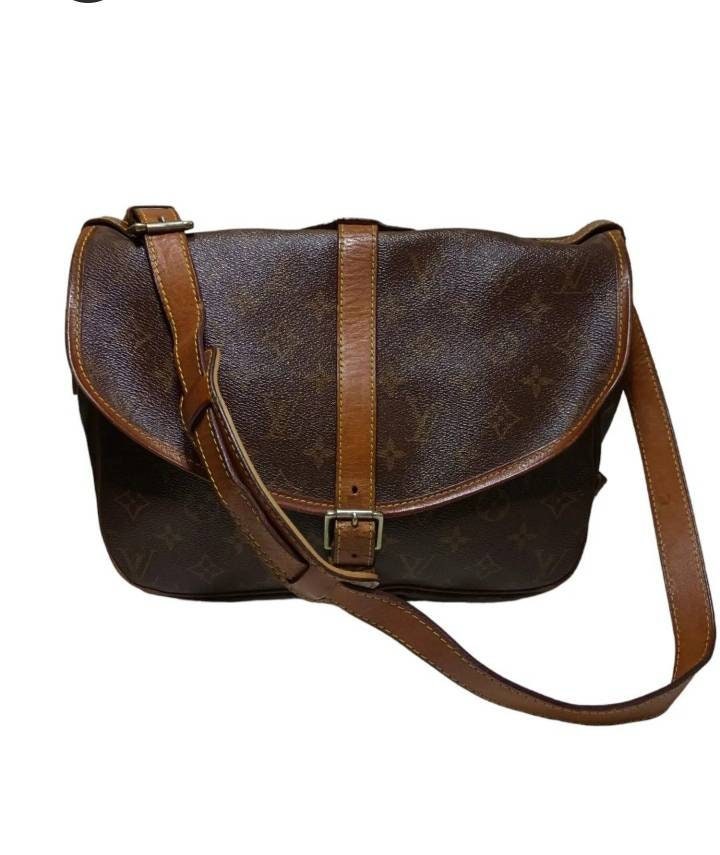 Louis Vuitton Saumur 35 Messenger Bag (Authentic Pre-Owned) Leather 48H  Brown