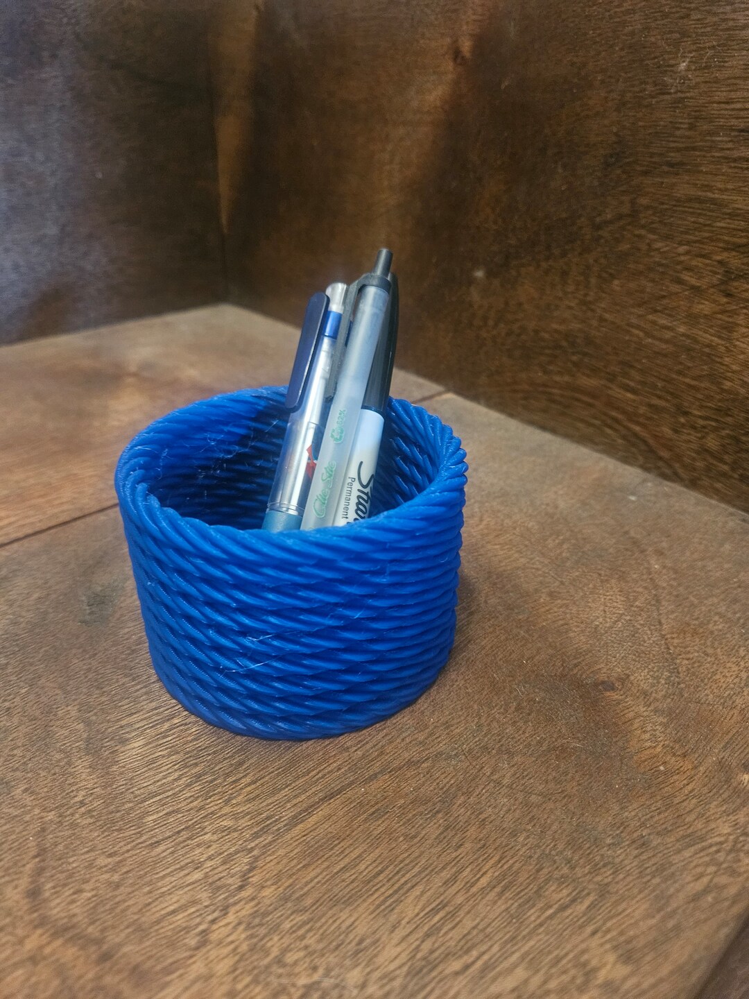 Small Unique 3D Printed Bowl Rope Design Handcrafted Home Etsy