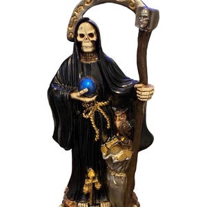 Santa Muerte black 16 inch