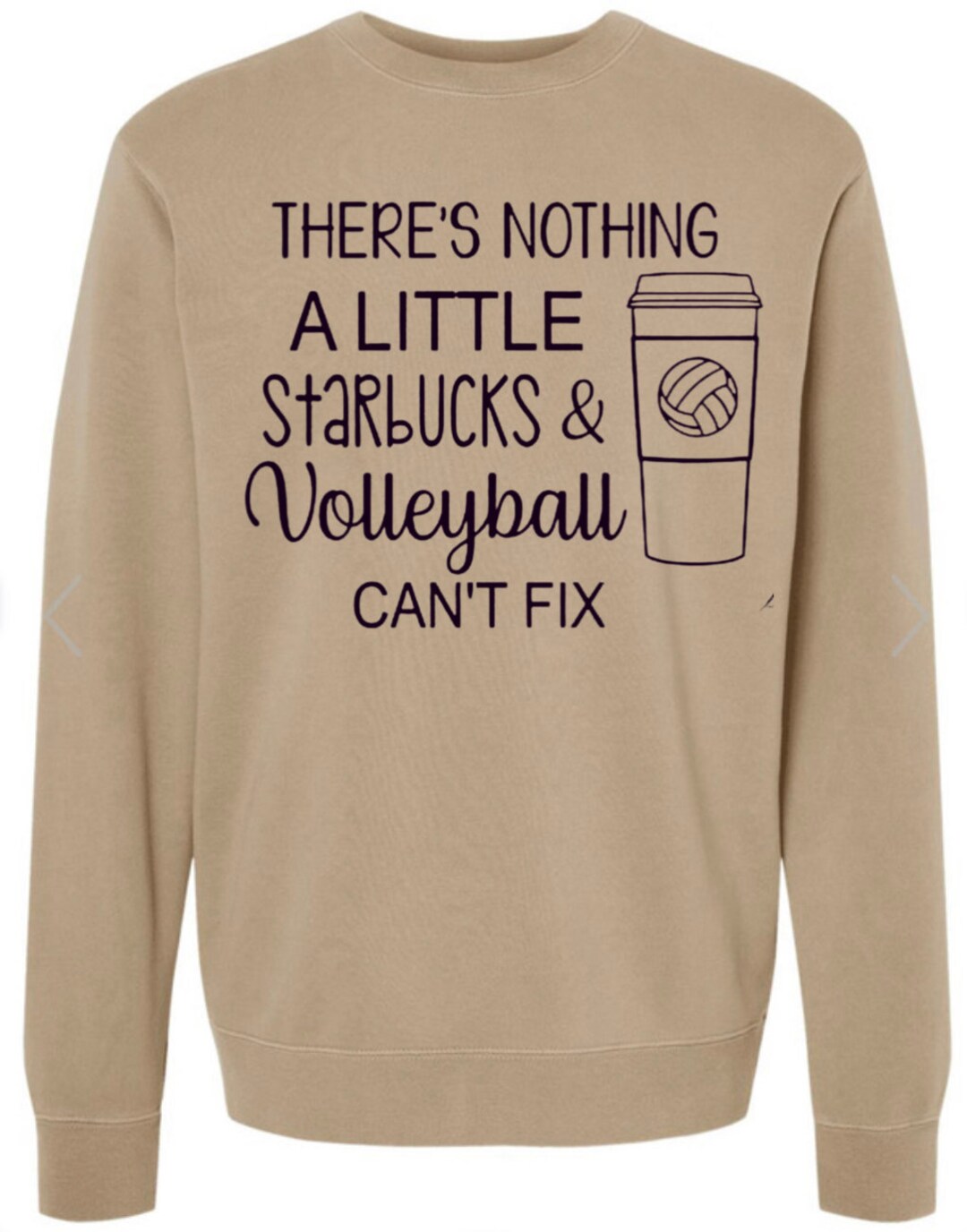 Starbucks and Volleyball Etsy