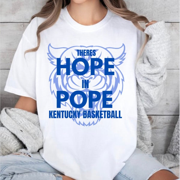 There’s Hope in Pope Kentucky Basketball png digital download