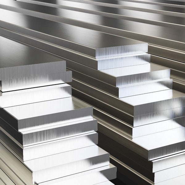 Aluminium Flat Bar Plate Strip Many sizes and lengths Aluminum Alloy Metal 2 (Sizes 100mm - 150mm)