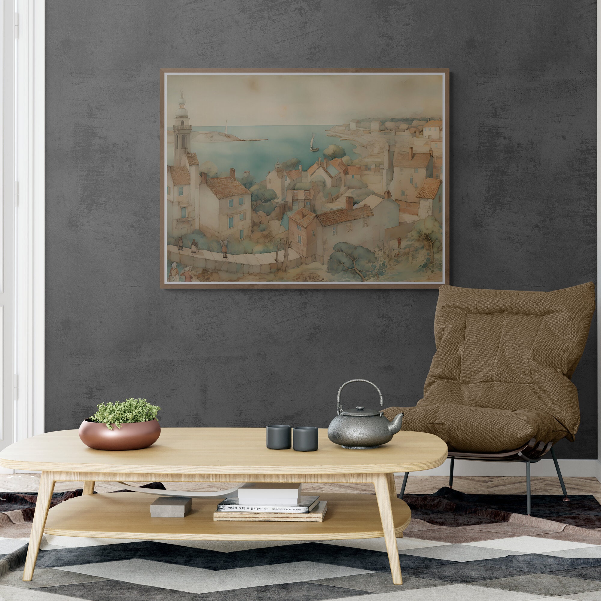 Set of 6 Vintage French Country Wall Art Prints Cottagecore Etsy