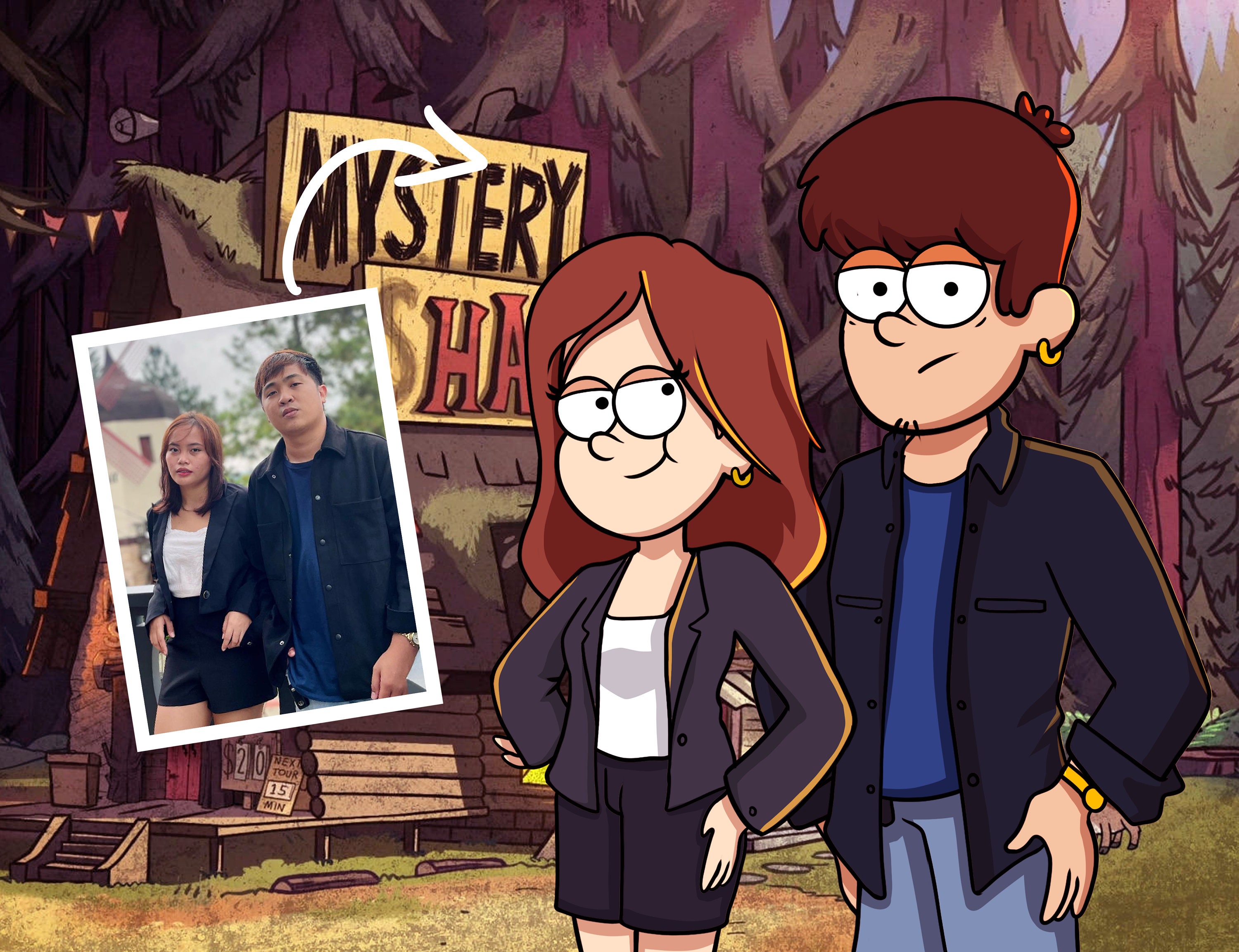 Gravity Falls Art - Etsy Singapore Gravity Falls Art - Etsy Singapore