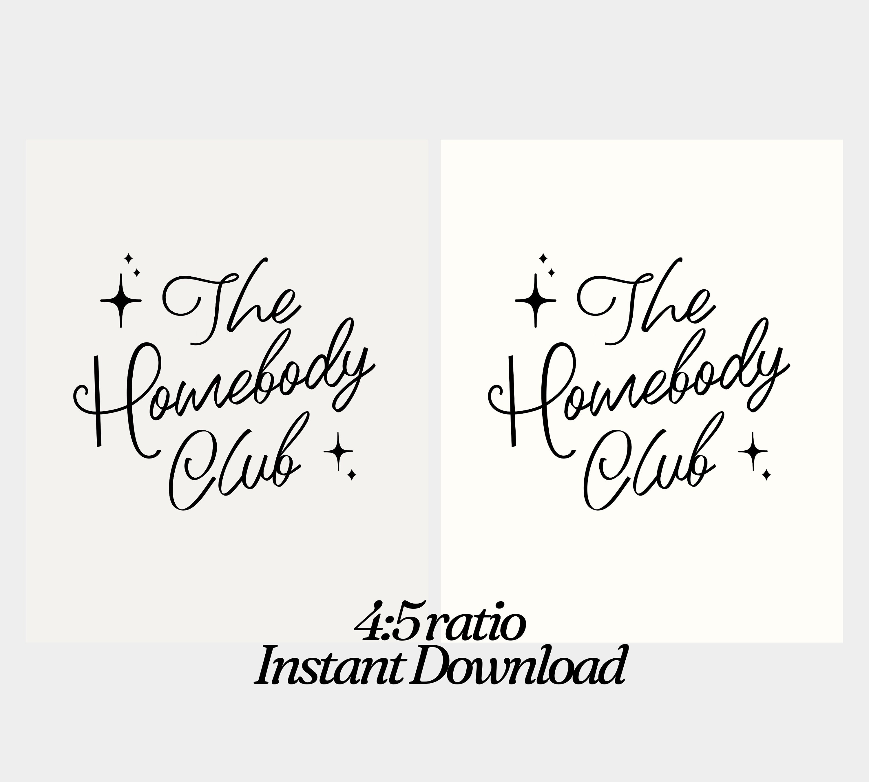 Poster WOFUPMY 'The Homebody Club' 30,5x40,6 Cm, Stampa Artistica Massimalista Con Cuore Rosso, Senza Cornice