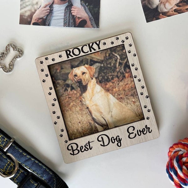 Best Dog Ever Frame Etsy