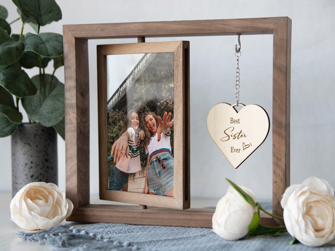 Personalized Best Friends Picture Frames Gift Custom Photo Etsy