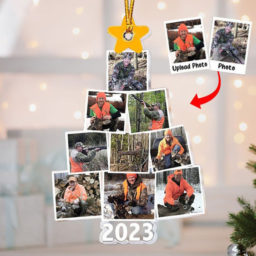 Photo Hunting Christmas Tree Ornament Hunting Ornament - Etsy