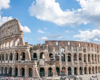 Colosseum Rome Print High Quality, Roman Empire Monument, Rome Italy Wall Art, DIGITAL DOWNLOAD, PRINTABLE Art, Large Wall Art