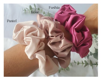 Chouchou ou mini chouchou de noce mariage cadeaux demoiselle honneur douche nuptiale témoins EVJF invités scrunchie