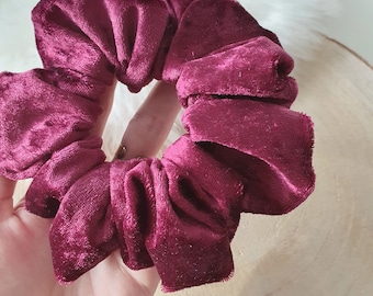 Chouchou velours chouchou élastique cheveux scrunchie