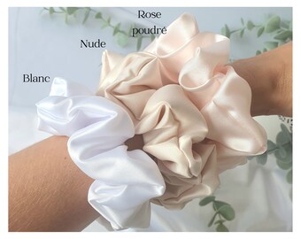 Chouchou ou mini chouchou de noce mariage cadeaux demoiselle honneur douche nuptiale témoins EVJF invités scrunchie