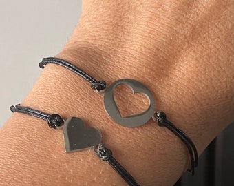 girlfriends bracelet; Mother Daughter Bracelet Silver