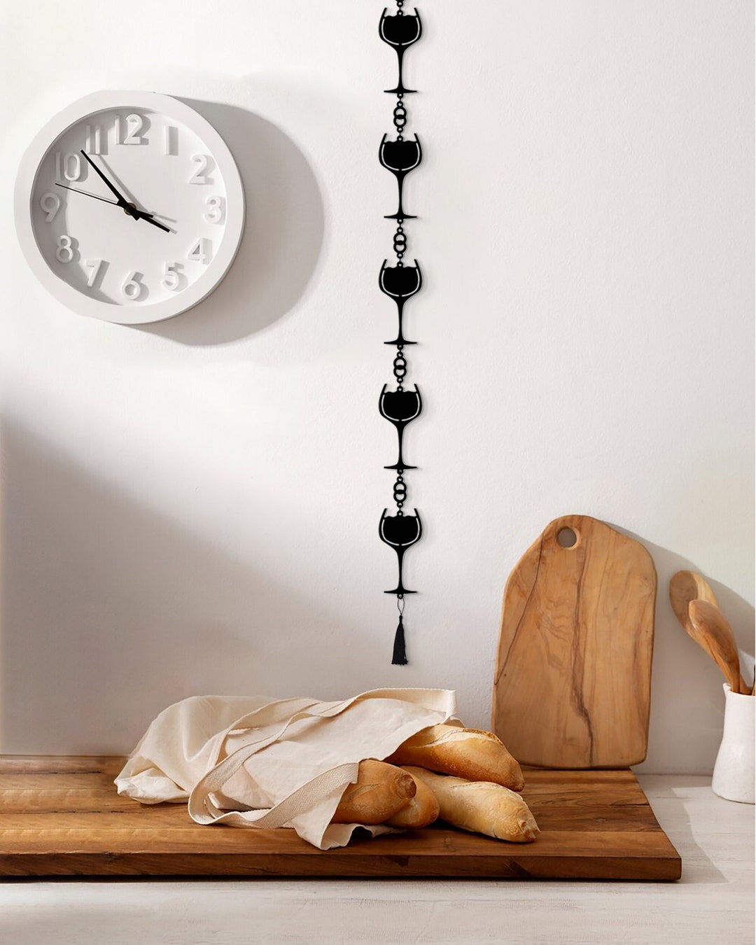 Modern Wall Decor Wine Glass Wine Lovers , Gifts for Wine Lover, Wine