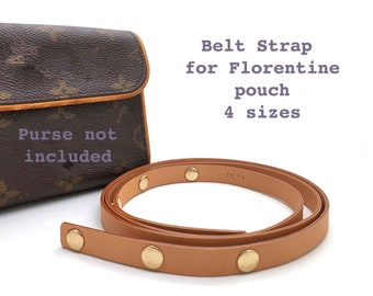 For Florentine Pouch pochette Honey Patina Vachetta Leather Crossbody Strap replacement For handbags bag bags purse dressupyourpurse