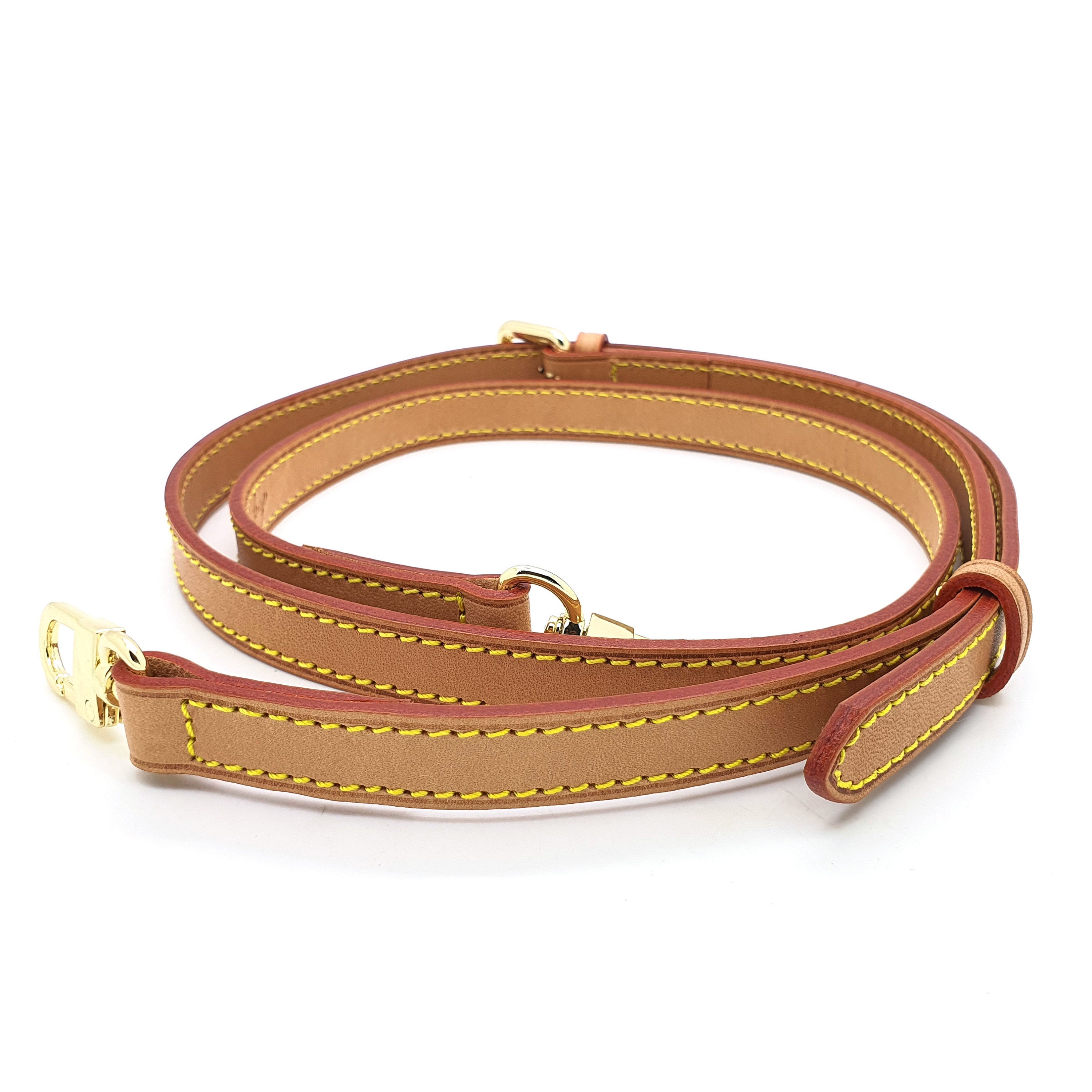 5/8 15mm Adjustable Vachetta Leather Strap Handbag Replacement Strap