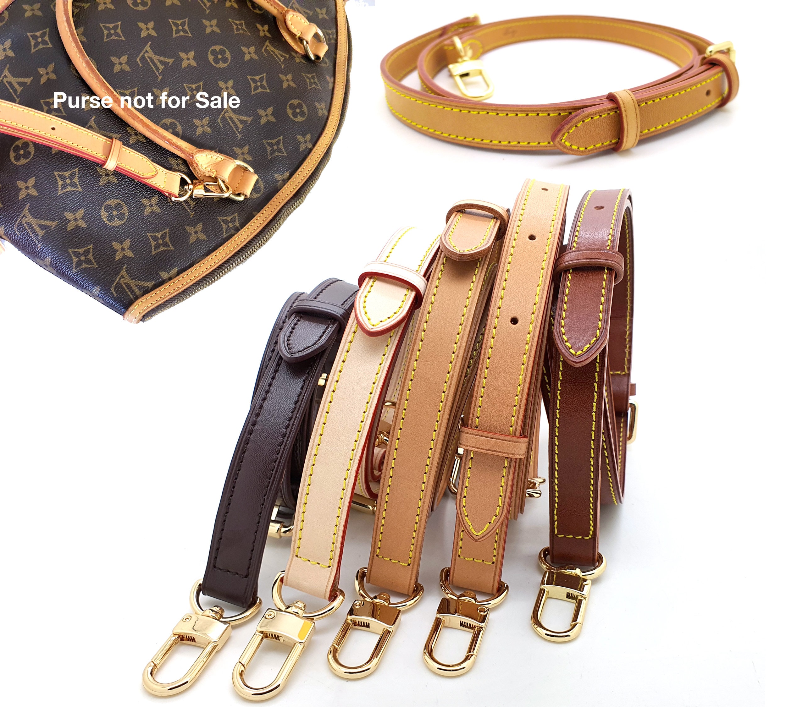 Vachetta Leather Adjustable Crossbody Strap for Louis Vuitton Strap Leather  Speedy 25 30 Adjustable Purses Replacement Purse Straps lv Purse Straps  Replacement-(41-50 inches)-Apricot-0.6 inch Width: Buy Online at Best Price  in UAE 