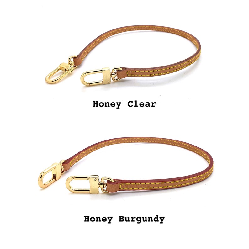 Genuine Vachetta Leather Shoulder Strap for Pochette Etsy