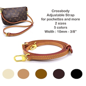  COLSEEY Adjustable Crossbody Wide Canvas Strap for Pochette  Accessories Replacement Strap，purse straps replacement crossbody for brand  bags(Black): Clothing, Shoes & Jewelry