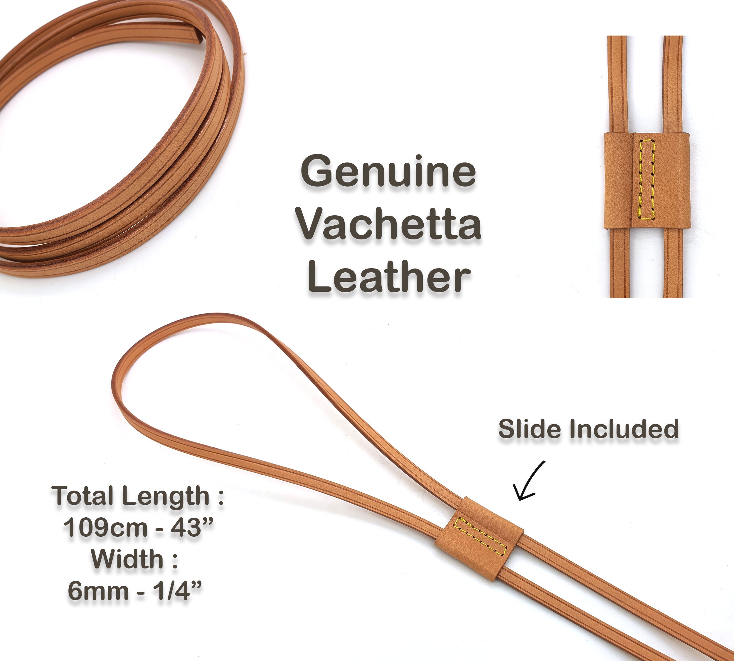 Cord for Noe Bucket bags - Drawstring for Noe Montsouris - Vachetta leather cord cinch - cord replacement - leather strap for Noe BB PM GM