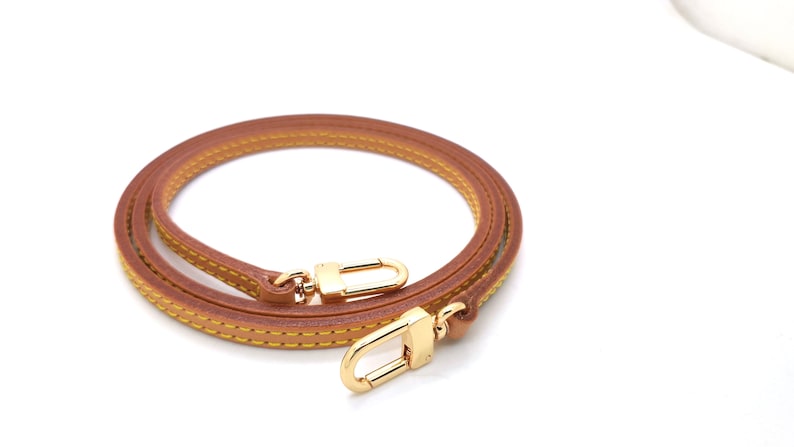 Bracelet de rechange en cuir de vachette ultra fin 7 mm 1/4 po pour accessoires de poche Sacs à main Mini Speedy bandoulière préféré Eva Felicie image 8