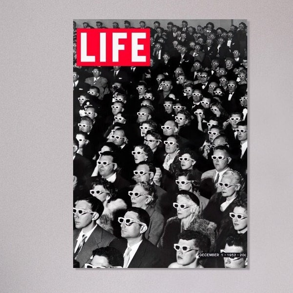 Poster couverture Life, magazine iconique, photographie Life couverture