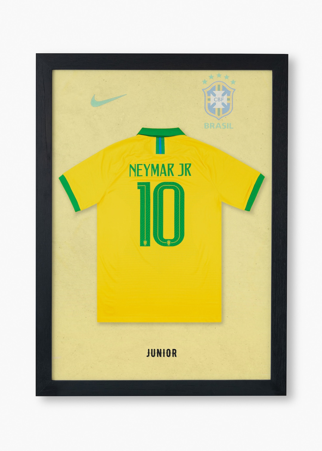 Neymar Junior Brazil Jersey, Football Legends, High-resolution