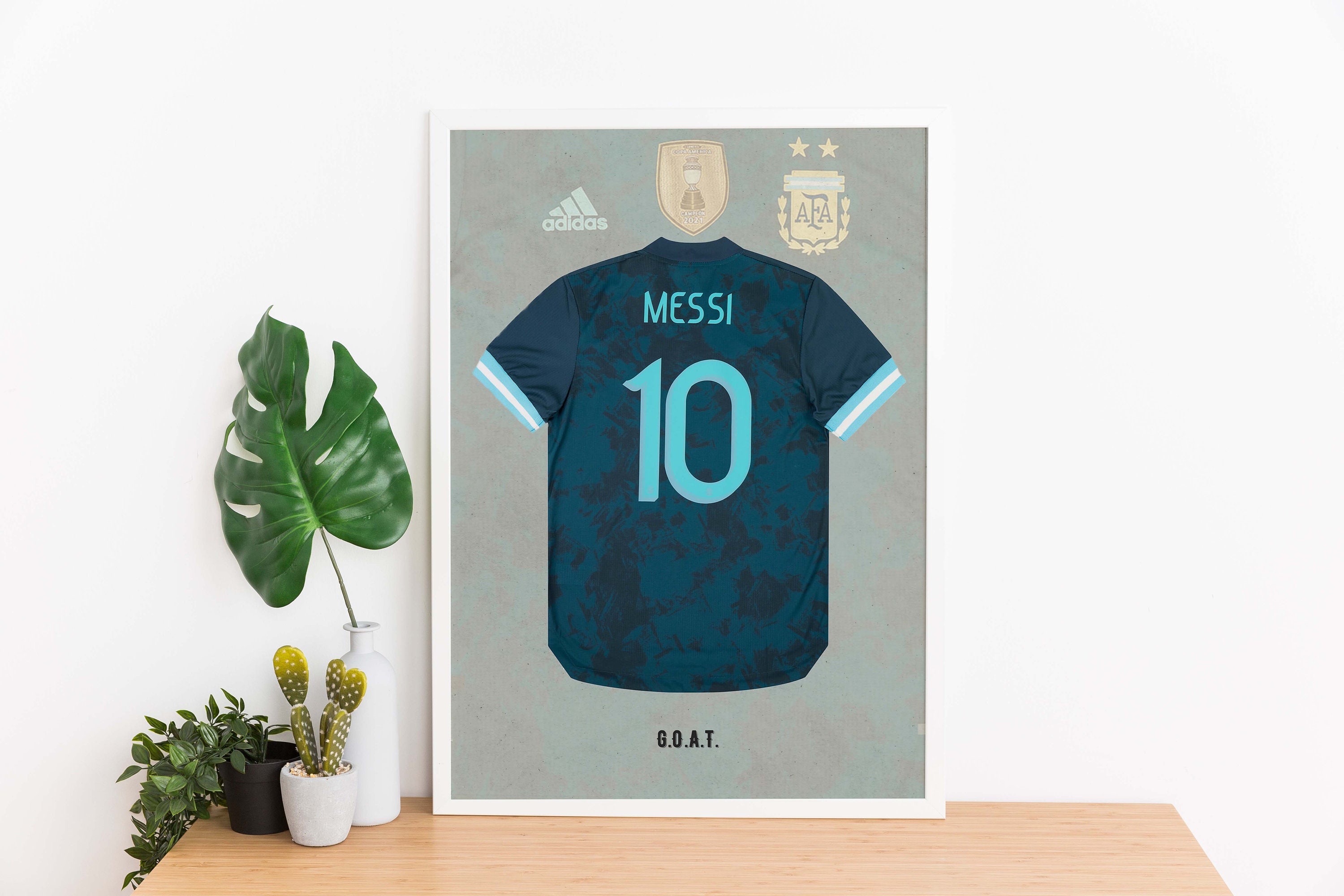 Cadres maillot de foot Messi
