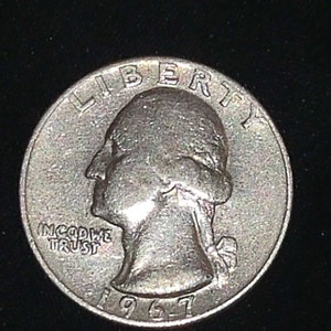 1967 Quarter - No Mint Mark