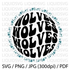 Wolves SVG PNG Wolves svg Stacked Wolves Paw svg Wolves Cheer svg Wolves Mascot svg Wolves Mom svg Wolves Shirt svg
