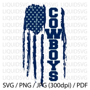 Cowboys SVG Cowboy svg Cowboys Mascot Svg Cowboys Flag svg Leopard Print Svg Cowboys Sublimation School Spirit svg Team Mascot Svg