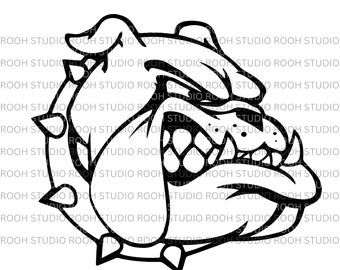 Bulldog svg Bulldogs svg Bulldog mascot svg Team mascot svg School Mascot sports mascot,College mascot,highschool sports,Green mascot png