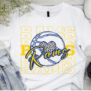 Widder SVG Widder svg Widder svg Basketball SVG Basketball Maskottchen, Spieltag svg, Schulteam svg, Herz svg, Basketball, png, Sublimation, dxf, eps, ai, pdf,